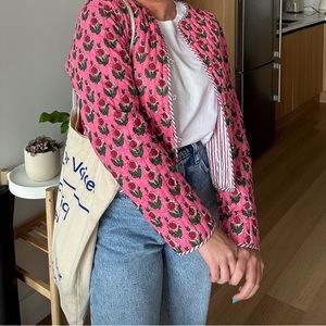 Quilted Bomber Jacket